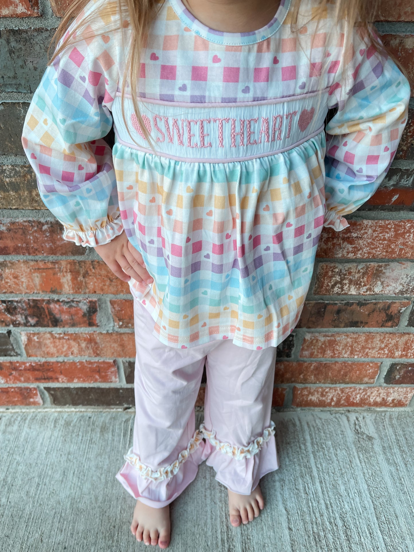 Sweetheart Pant Set