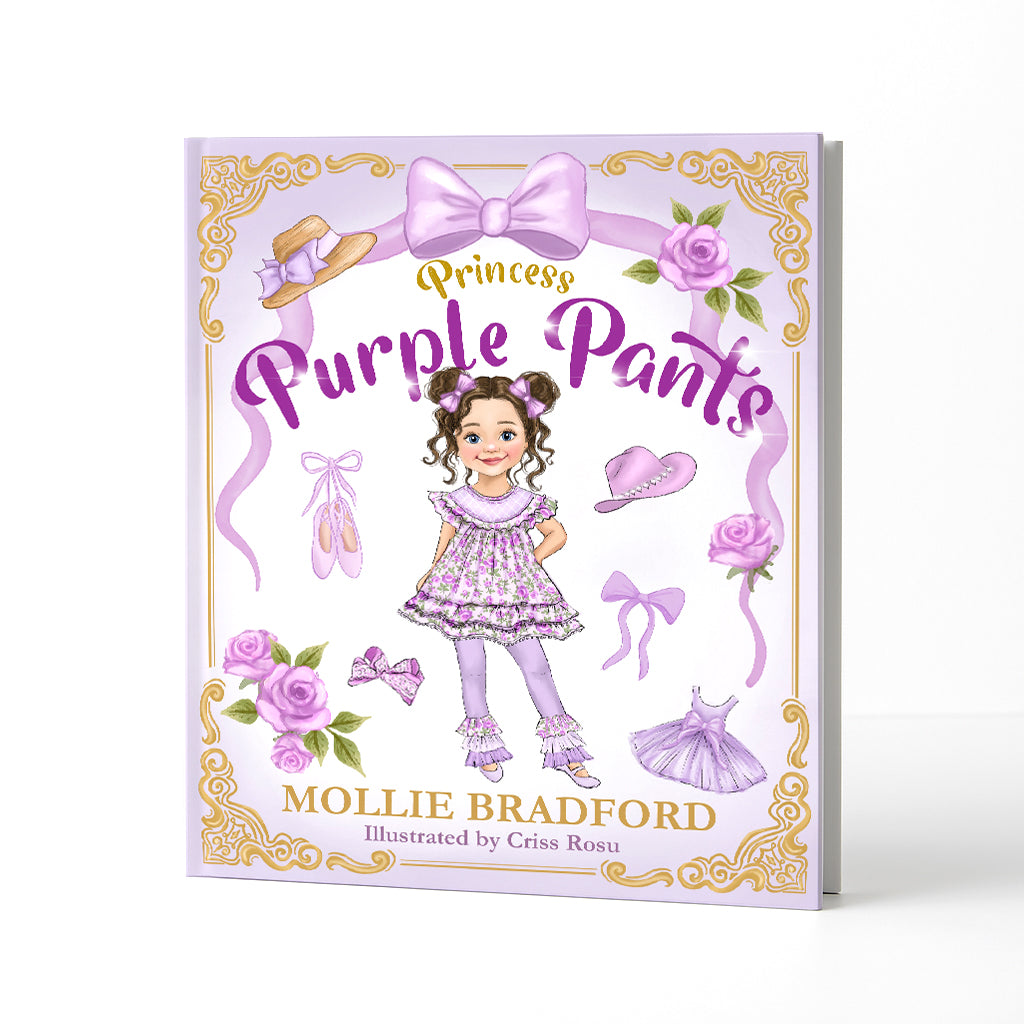 Princess purple pants book