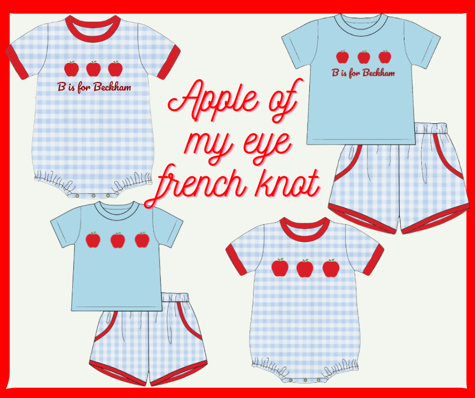 French Knot Apple