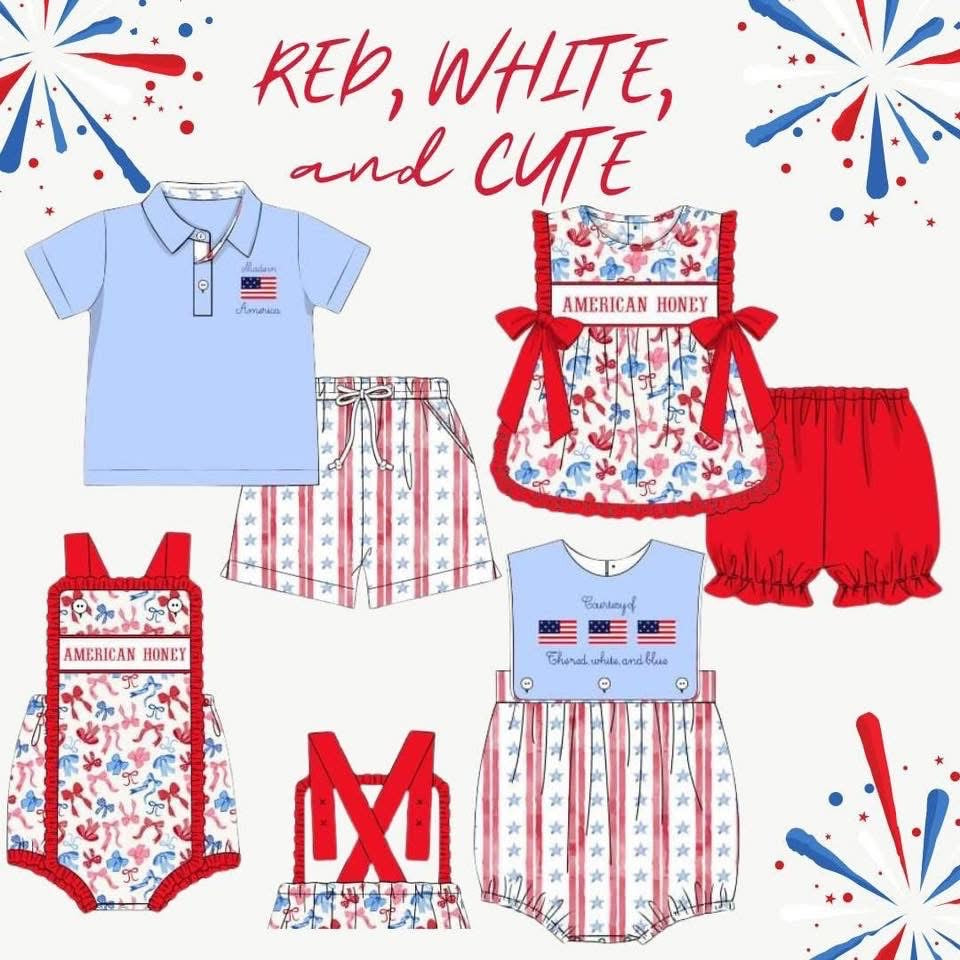 Patriotic/ Beach Babe/ Sailboat