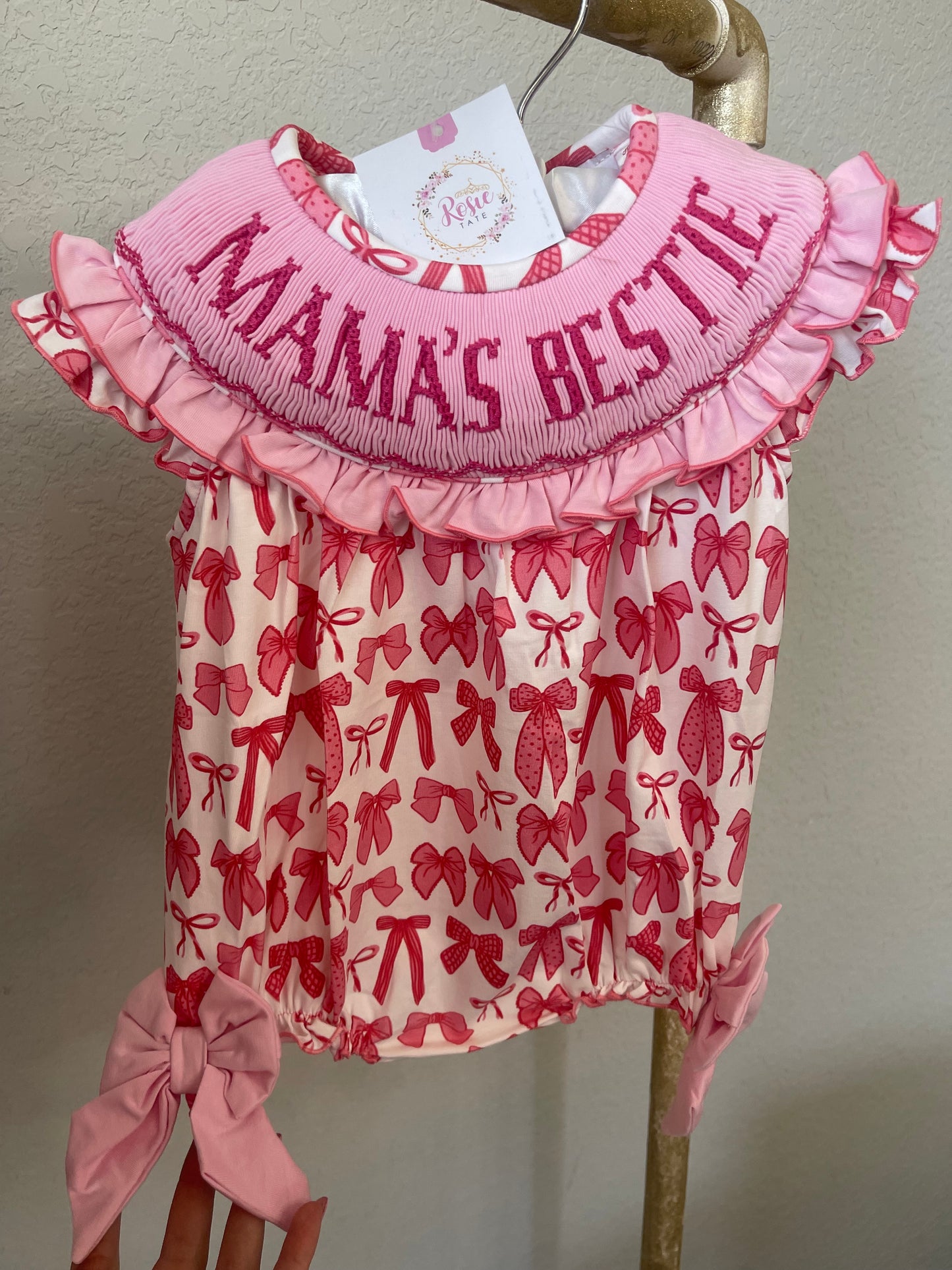 MAMA’S BESTIE Bubble Bow Beauty