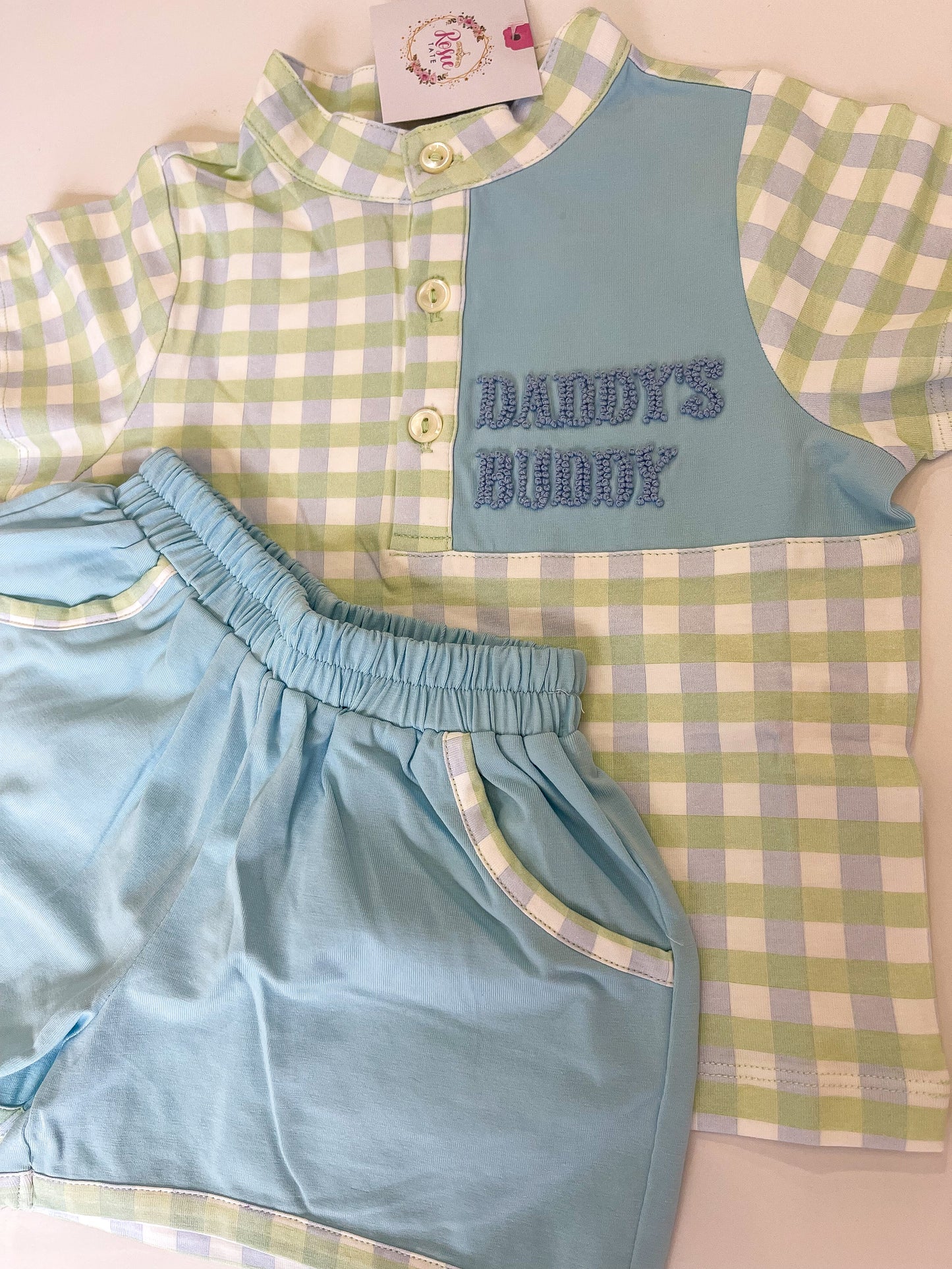 Daddy’s Buddy Short Set