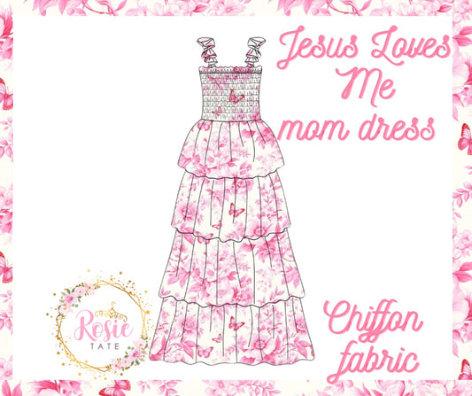 *PRE ORDER* Butterfly Toile Smocked Dress