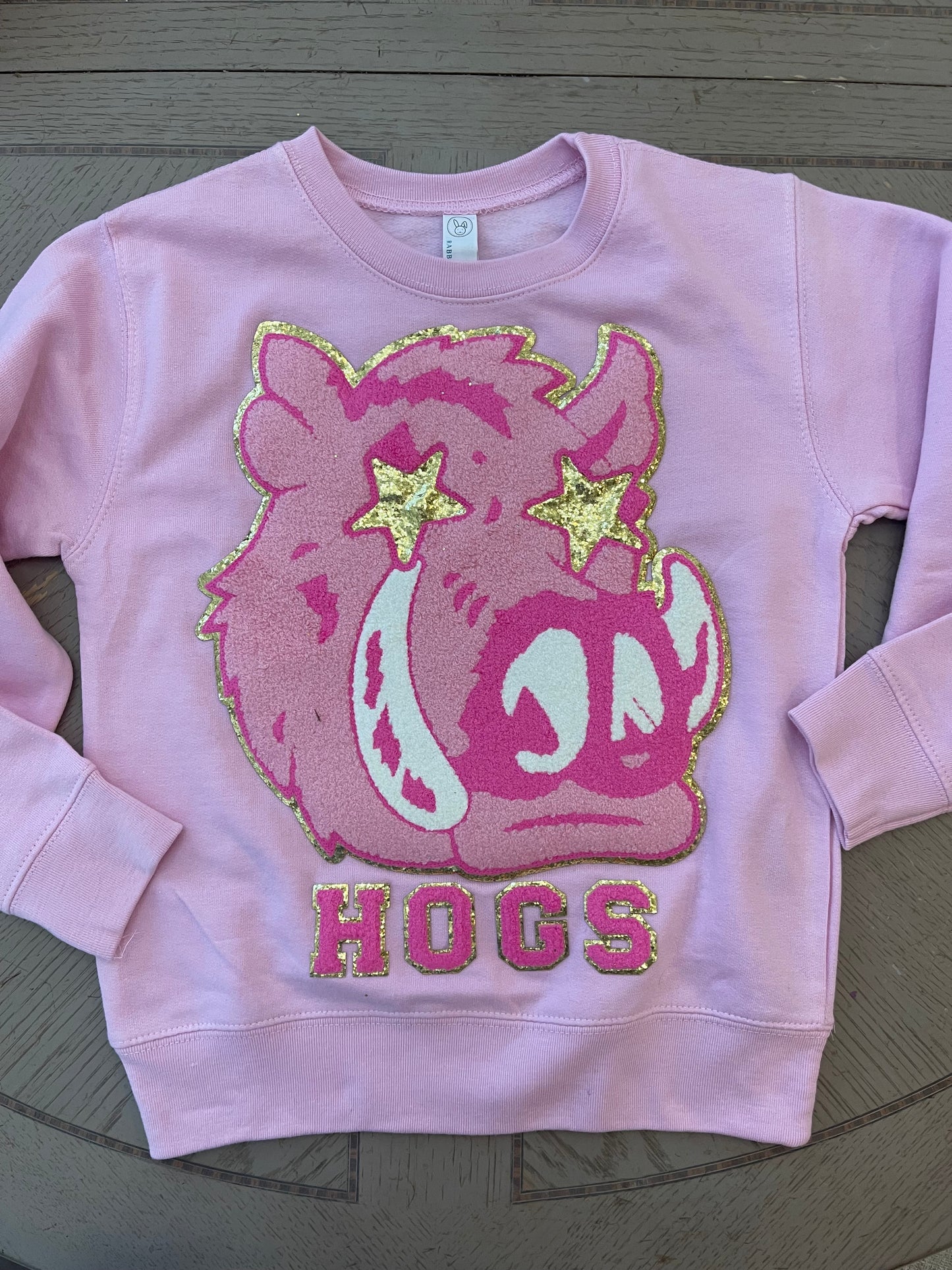 Toddler/Youth Groovy Hog Patch sweatshirt