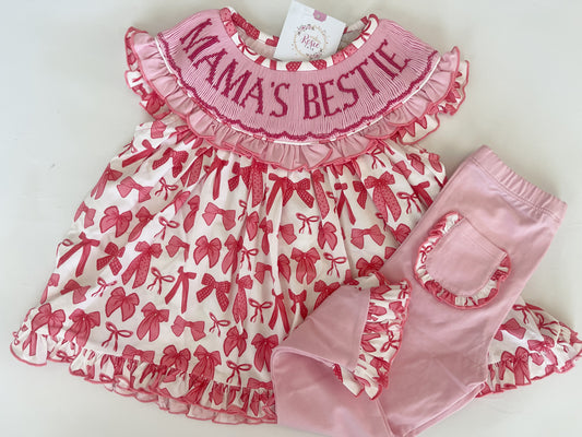 MAMA’S BESTIE Ruffle Legging Set