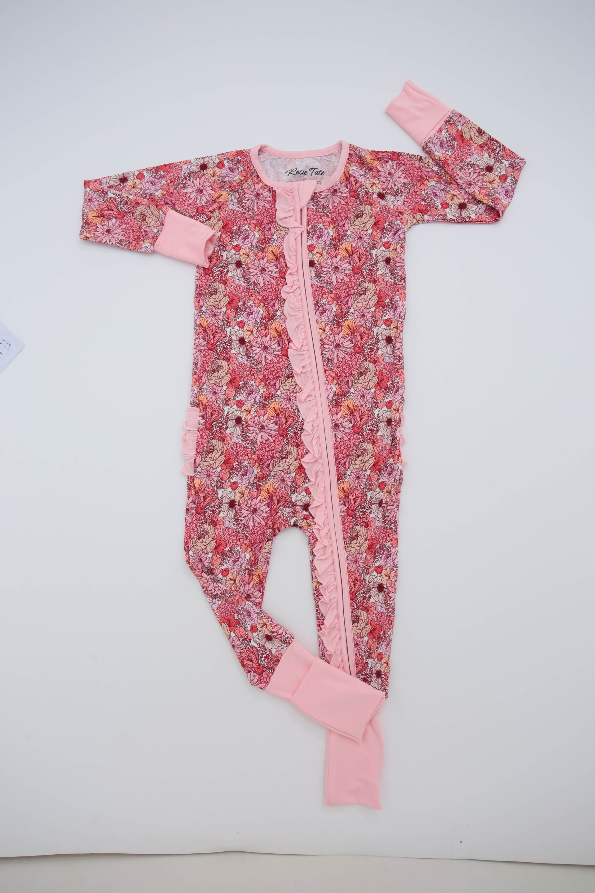 Autumn Bloom Zip Romper – Rosie Tate